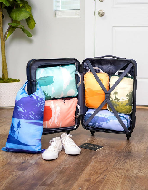 Load image into Gallery viewer, Compression Packing Cubes for Travel- Packing Cubes and Travel Organizers
